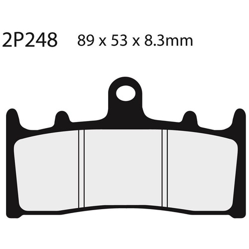 Nissin brake pads front - nissin,