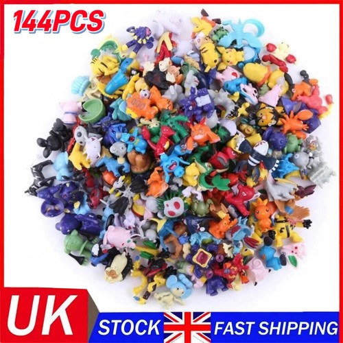 144pc pokémon action figures - 144pc,