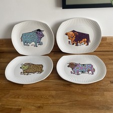 4x Vintage Beefeater Bull