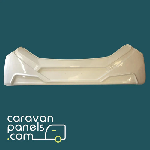 Motorhome lower rear panel - panel, for