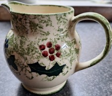 Poole pottery hand - hand, painted