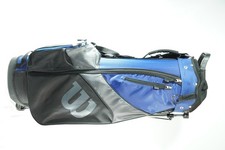 Wilson Stand Bag / Black and Blue / With Rainhood