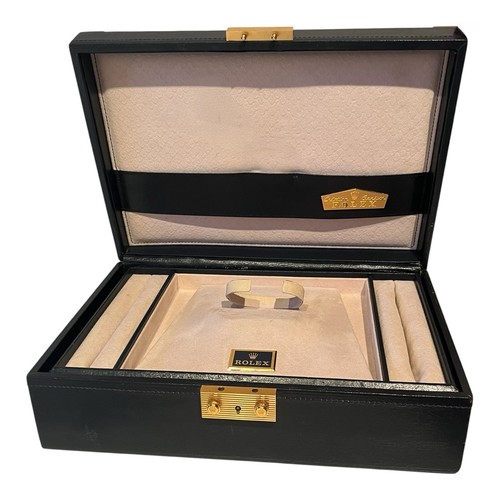Rolex large leather - leather, watch