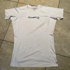 NWT O’Neill Ladies white Rash Vest / UV50 Top Size XXL / 18