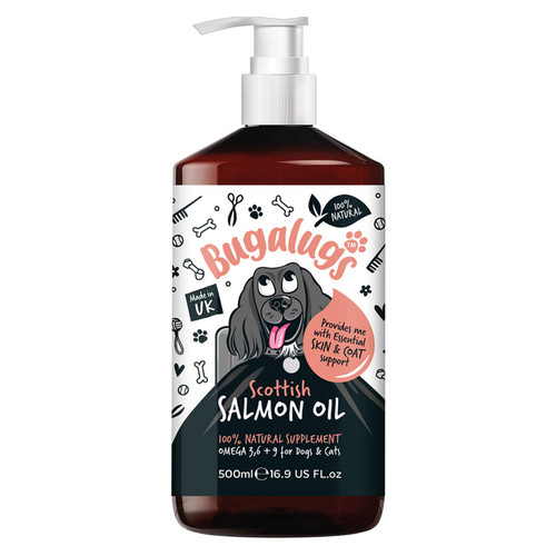 Scottish salmon oil 500ml - salmon,