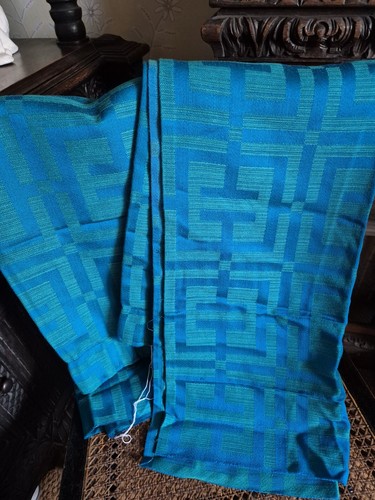 Pair vintage curtains - pair, of