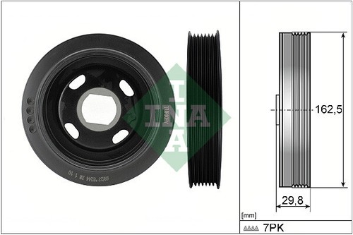 Ina 544 0179 belt pulley - ina,