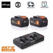 Evolution Cordless Dual Port Li-Ion  Fast Charger & Battery Bundles