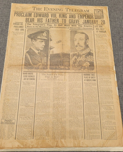 The evening telegram king - the,