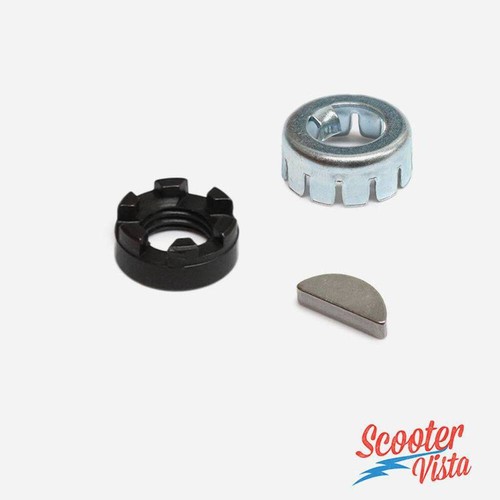 Vespa castle clutch nut - vespa,