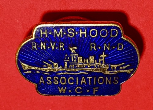 Rare 1940s hms hood - rare-1940s-hms, rnvr