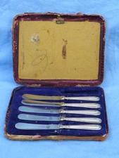 5 x Vintage Sheffield Sterling