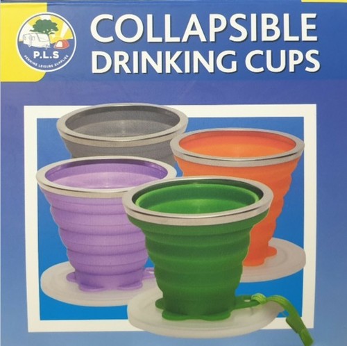Collapsible silicone drinking - collapsible,