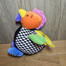 Mothercare Higgledy Piggledy My Black Hen Chicken Soft Toy Plush Vintage Bird 