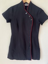 Black Size 8 Salon Tunic