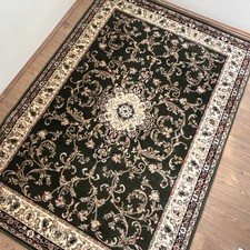 Round rug traditional pattern - rug,