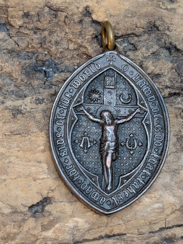 Antique religious medal - -,