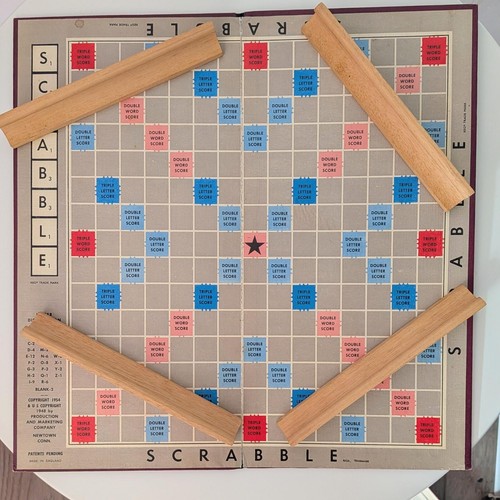Vintage spears scrabble board - spears,