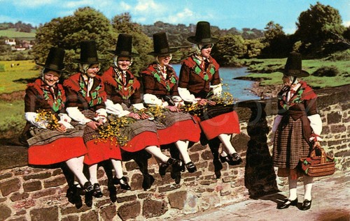 Wales people welsh costume - welsh,