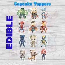 x12 EDIBLE MARVEL AVENGERS