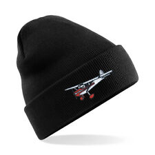Piper Cub Embroidered Beanie Hat – Vintage Aviation Style