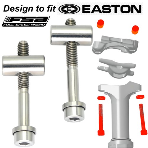 Easton fsa titanium seat - titanium, clamp