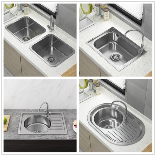 Stainless steel kitchen - stainless, sink