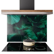 Glass splashback kitchen tile - glass,