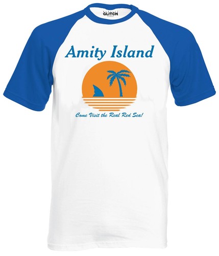 Amity island mens short - island,