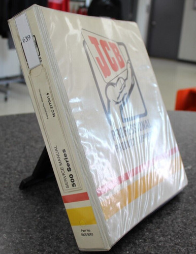 Jcb service manual loadall - jcb,