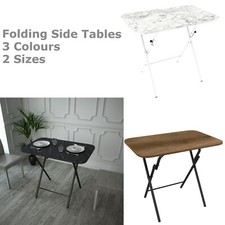 Large Folding Table Wooden TV