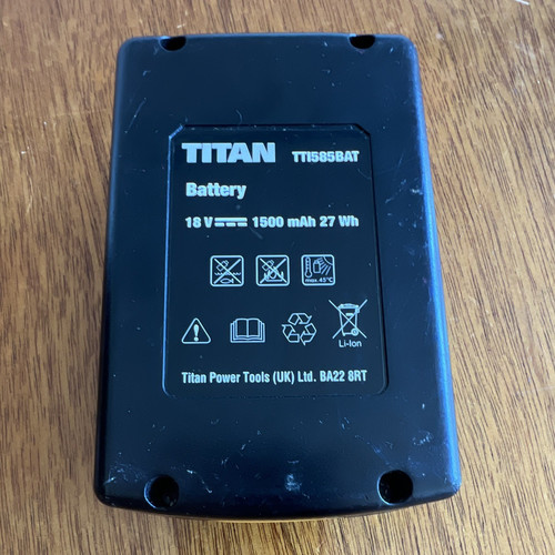 Titan tt1585bat 18v 1500mah - titan,