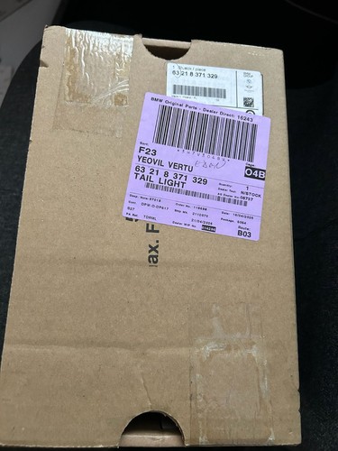 Bmw e39 genuine - genuine, rear