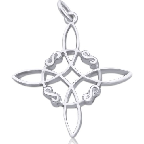 Celtic knot pendant necklace - knot,