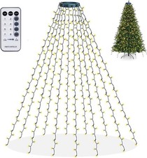 Christmas Lights for Tree Top 200 LEDs Christmas Tree Lights with Remote