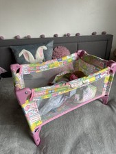 Baby Born Vintage Crib For A Doll In Perfect Condition ?