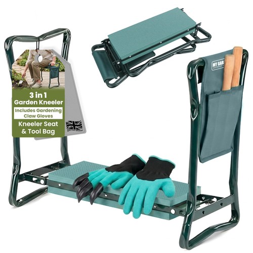 Garden kneeler stool with - garden,