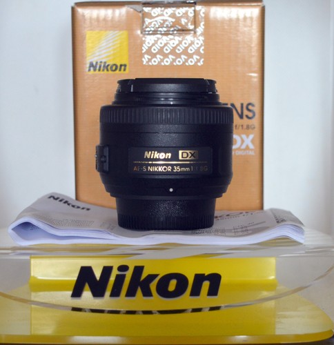 Boxed nikon 35mm 8 g - 35mm, f1.8