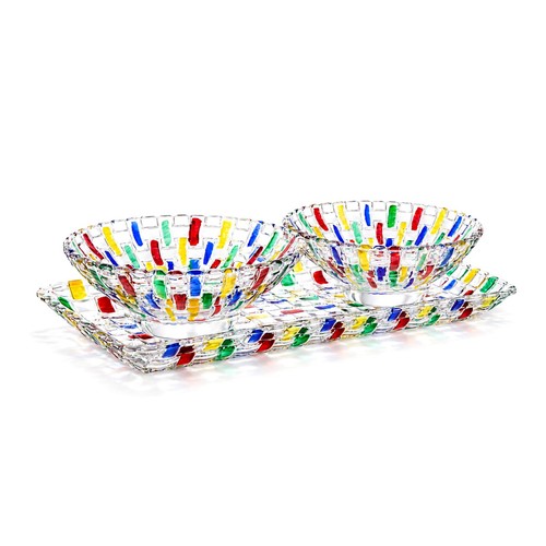 Pcs colorful crystal - 2, glass