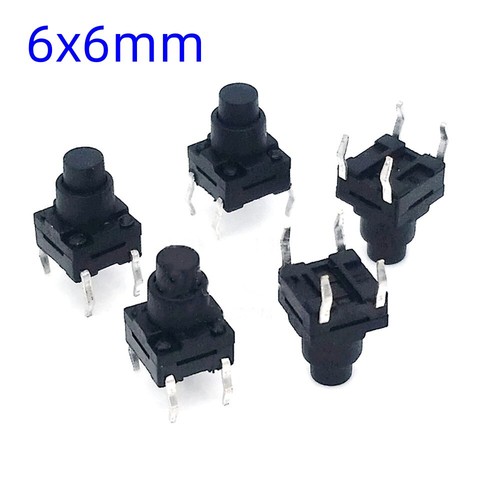 Waterproof 6x6mm tactile push - waterproof,