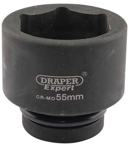 Draper 55mm impact socket 1dr - impact,