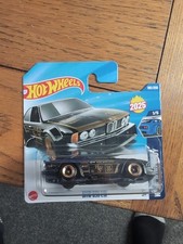 Hot Wheels 2025 BMW 635 CSI Short Card Black/Gold