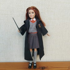 Ginny Weasley Doll Figure Harry Potter Wizarding World Wand Good Cond