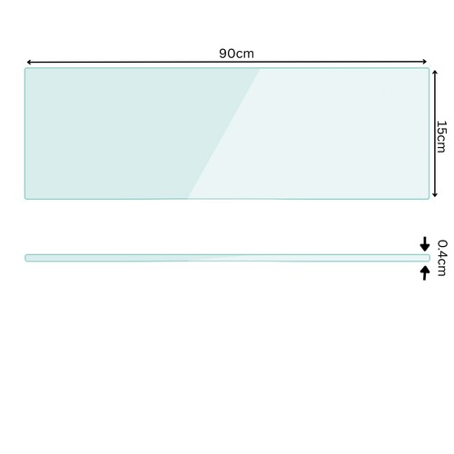 Glass sheet self panel display - sheet,
