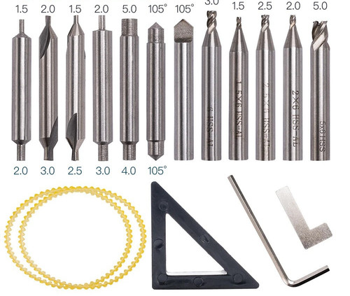 Drill bits cutter set for - &,