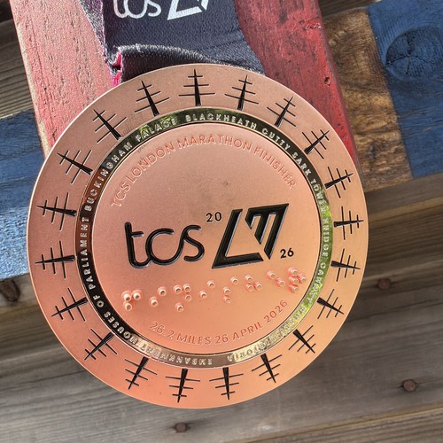 London marathon finishers - london,