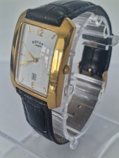 Rotary Gents Tank Watch Gold