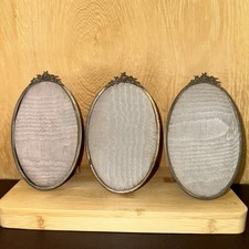 SET OF 3 ANTIQUE FLOWER TOP