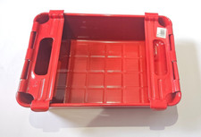TRUSCO Box M-8 with handle Painted RED Tray