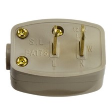 W4 Clipsal-Type 12V 2 Pin Plug - Caravan / Motorhome Electric 37589